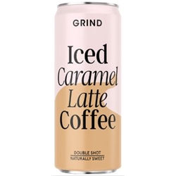 GRIND - CANNED COFFEE - CARAMEL LATTE - 8X250ML