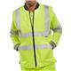 Beeswift High Visibility Reversible Bodywarmer Saturn Yellow/Navy Blue 3XL BWENGSY3XL