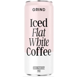 GRIND - CANNED COFFEE - ICED FLAT WHITE - 12X250ML