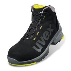 Uvex 1 Safety S2 Non Metallic Boots 1Pr Black & Yellow 5 UV8545805