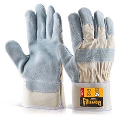Beeswift Glovezilla Cut Resistant Rigger Gloves 1Pr White 2XL GZ70W2XL