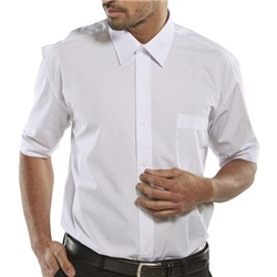 Beeswift Classic Shirt Short Sleeve White 17.5