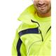 Beeswift Eton High Visibility Breathable EN471 Jacket Saturn Yellow 2XL ET45SY2XL