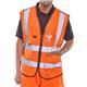 Beeswift Executive High Visibility Waistcoat Orange 6XL WCENGEXECOR6XL