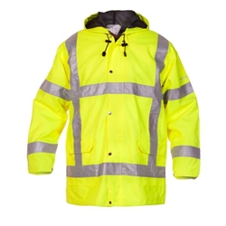 Hydrowear Uitdam SNS High Visibility Waterproof Jacket Saturn Yellow 2XL HYD072370SY2XL
