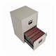Bisley 2 Drawer Home Filing Cabinet A4 413x400x672mm Goose Grey PFA2-87