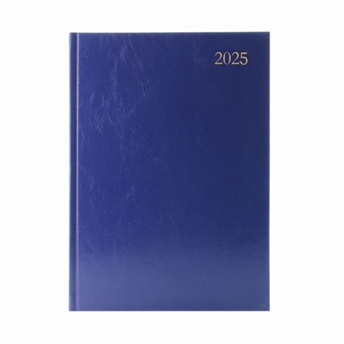 Buy Desk Diary Week To View A4 Blue 2025 KFA43BU25 KFA43BU25