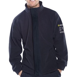 Beeswift ARC Compliant Fleece Jacket Navy Blue S CARC910NS