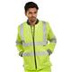 Beeswift High Visibility Reversible Bodywarmer Saturn Yellow/Navy Blue 2XL BWENGSY2XL