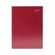 Desk Diary 2 Day Per Page A5 Burgundy 2025 KFA52BG25