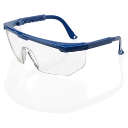 Beeswift Portland Safety Spectacles Clear/Blue BBPS