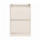 Bisley 2 Drawer Filing Cabinet Lockable 470x622x711mm Chalk BS2E/CHK