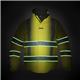 Hydrowear India Hi Vis Pilot Jacket with Glow in the Dark GIS Tape Saturn Yellow 2XL HYD131005SY2XL