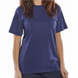 Beeswift Click Heavyweight Cotton T-shirt Navy Blue 2XL CLCTSHWN2XL