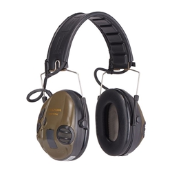 3M Peltor Sporttac Ear Defenders Green 26dB 3MMT16H210F478GN