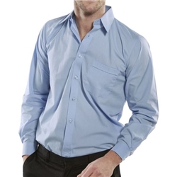 Beeswift Classic Shirt Long Shirt Sky Blue 17.5