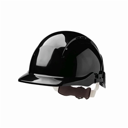 Centurion Concept Reduced Peak Vented Safety Helmet Black CNS08CKRF