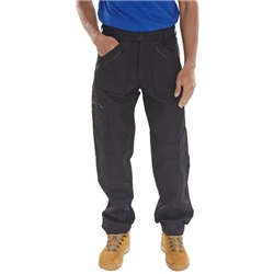 Beeswift Click Action Work Trousers Black 40S AWTBL40S