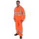 Beeswift Bseen PU Breathable Coverall Orange L PUCORL