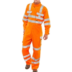 Beeswift ARC Compliant RIS Coverall Orange 36 CARC153OR36