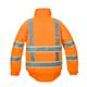 Hydrowear India High Visibility Pilot Jacket with Glow in the Dark GIS Tape Org 2XL HYD131005OR2XL