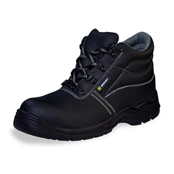 Beeswift Dual Density PU Chukka S3 4 D-Ring Steel Toe Capped Boots 1Pr Black 13 CF55BL13