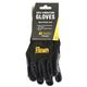 Beeswift Glovezilla Anti-Vibration Gloves 1Pr Black XL BS054XL
