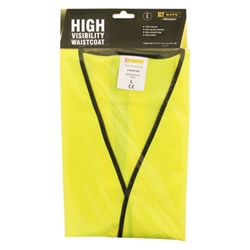 Beeswift BSafe High Visibility Vest Saturn Yellow L BS062L