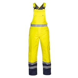 Hydrowear Utting SNS High Visibility Waterproof Bib & Brace Saturn Yellow & Navy Blu XL HYD072260SYNXL