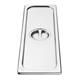 Vogue Stainless Steel Gastronorm 2/4 Lid