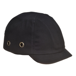 PW89 - Short Peak Bump Cap Black