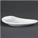 Olympia Whiteware Crescent Salad Plates 200mm (12 pack)