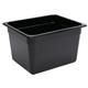 Vogue Polycarbonate 1/2 Gastronorm Container 200mm Black