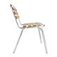 Bolero Aluminium & Ash Bistro Side Chairs (4 Pack)