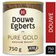 Douwe Egberts Pure Gold Instant Coffee 750g Tin - PACK (6)