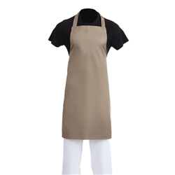 Whites Polycotton Bib Apron Tan
