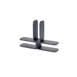 Archyi Sculpo Board ''T'' Shape Connector; Black Colour; 13x3x9cm