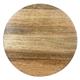 Olympia Round Display Stand Mango Wood with Metal Legs 250x80mm