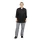Whites Unisex Atlanta Chef Jacket Black Teflon M