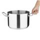 Vogue Stainless Steel Stew Pan 24cm