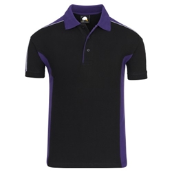 Orn 1188 Avocet Polo Shirt Black/Purple 4XL 