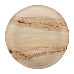 Fiesta Compostable Palm Leaf Plates Round 250mm (100 pack)