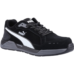 Puma Airtwist Low S3 ESD HRO SRC Safety Work Trainers Shoe Black [Size UK 10.5/ EU 45]