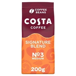 Costa Coffee RFA Signature Blend Coffee Beans 200g