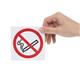 Vogue No Smoking Symbol Window Sign
