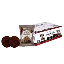 Walkers Shortbread Twin Pack Chunky Belgian Chocolate Biscuits 100's