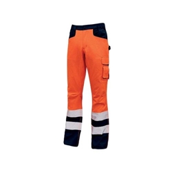 U Power Light High Visibility Trouser Orange Large