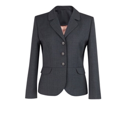 Brook Taverner Performance Mayfair Ladies Classic Fit Jacket Mid Grey UK 22 Regular 2228G
