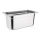 Vogue Stainless Steel Gastronorm Tray Set 3 x 1/3 with Lids