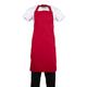 Whites Bib Apron Red